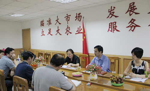 省农机局吴庆峰局长到宜昌调研农机化工作并检