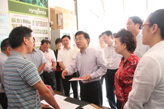 张桃林强调：要确保农机购置补贴政策落实到位