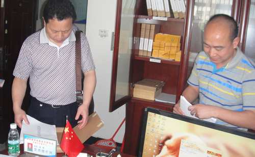湖南南县农机系统考察学习洪湖市农机安全互助