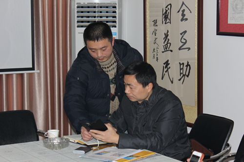 湖北保监局统计研究处李良槐处长一行来协会调